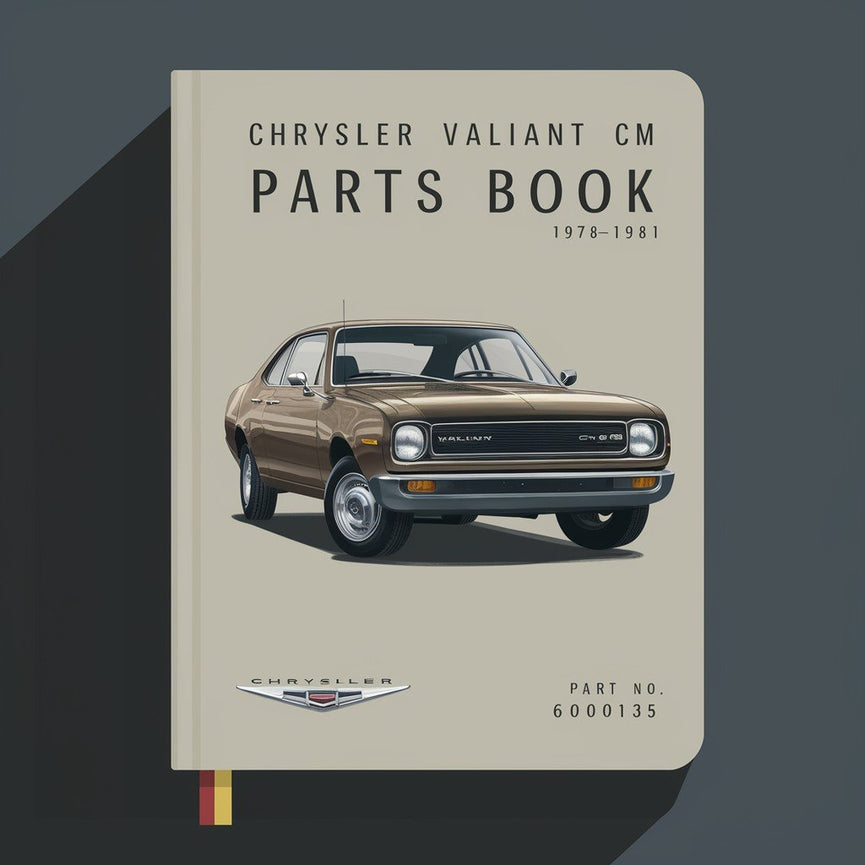 Manual de piezas del CHRYSLER VALIANT CM 1978-1981