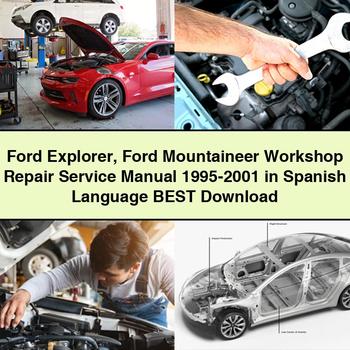 Ford Explorer Ford Mountaineer Workshop Service Repair Manual 1995-2001 in Spanish Language Best