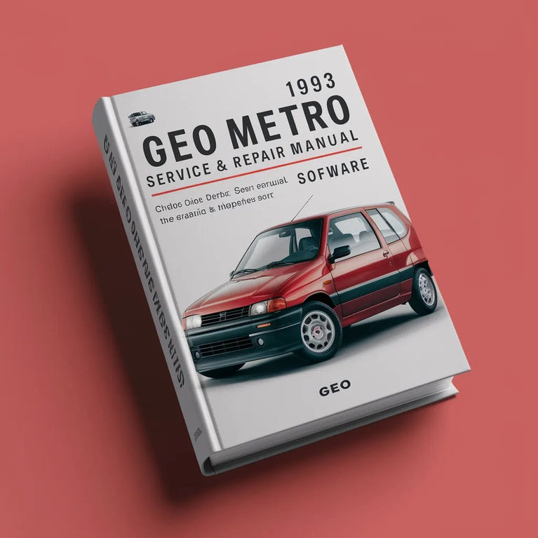 1993 GEO Metro Service & Repair Manual Software