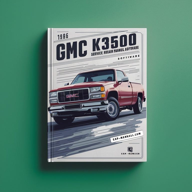 Software del manual de servicio y reparación de GMC K3500 1996