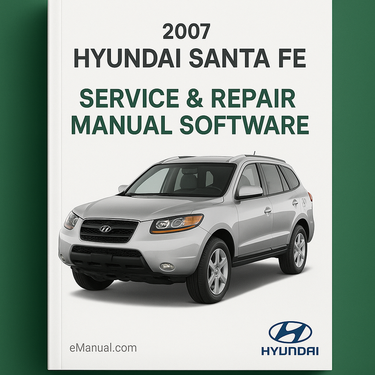 2007 Hyundai Santa FE Service- und Reparaturhandbuch-Software