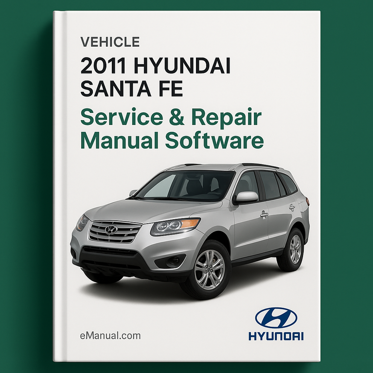 2011 Hyundai Santa FE Service- und Reparaturhandbuch-Software