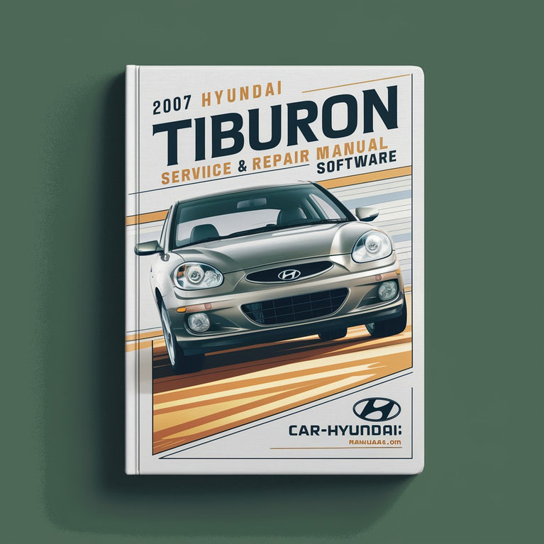 Software del manual de servicio y reparación del Hyundai Tiburon 2007