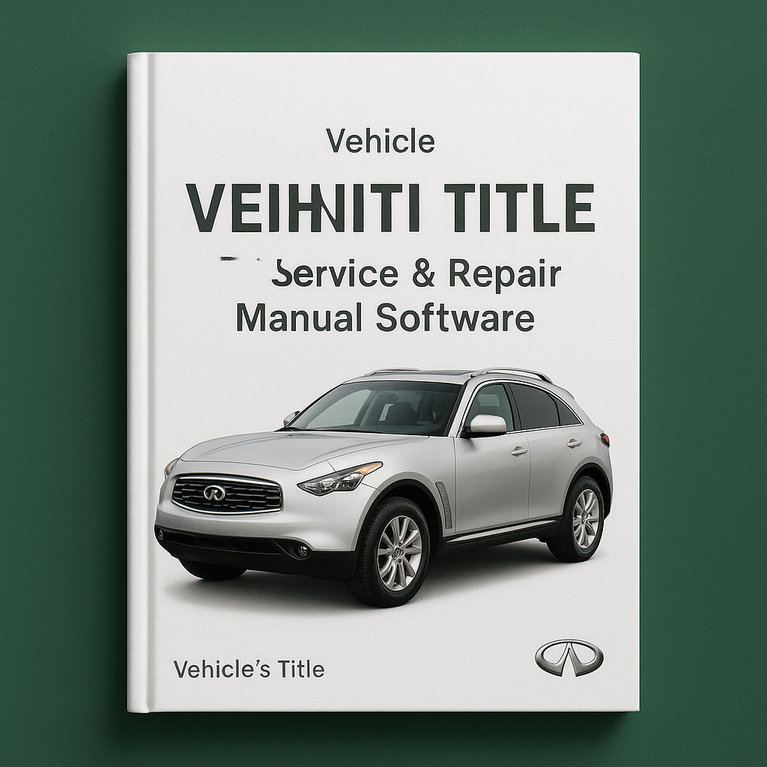 2007 Infiniti FX35 Service & Repair Manual Software