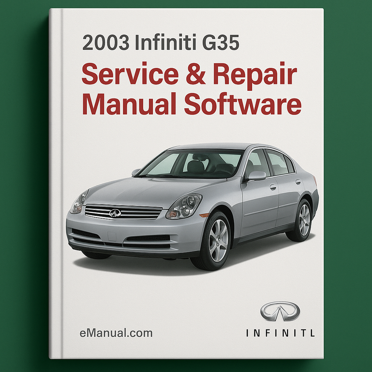 Manual de servicio y reparación de Infiniti G35 2003