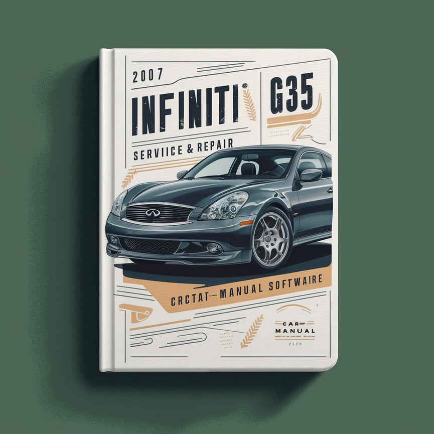 Manual de servicio y reparación de Infiniti G35 2007