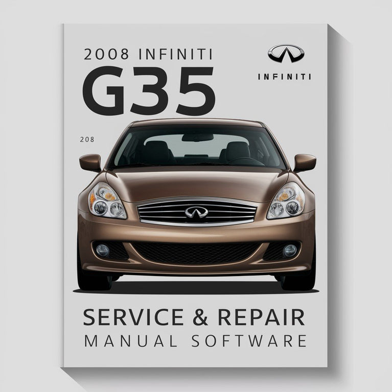 2008 Infiniti G35 Service- und Reparaturhandbuch-Software