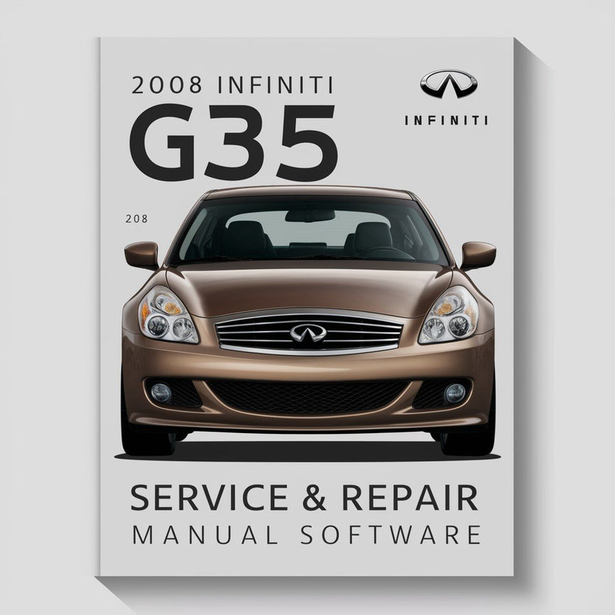 2008 Infiniti G35 Service & Repair Manual Software