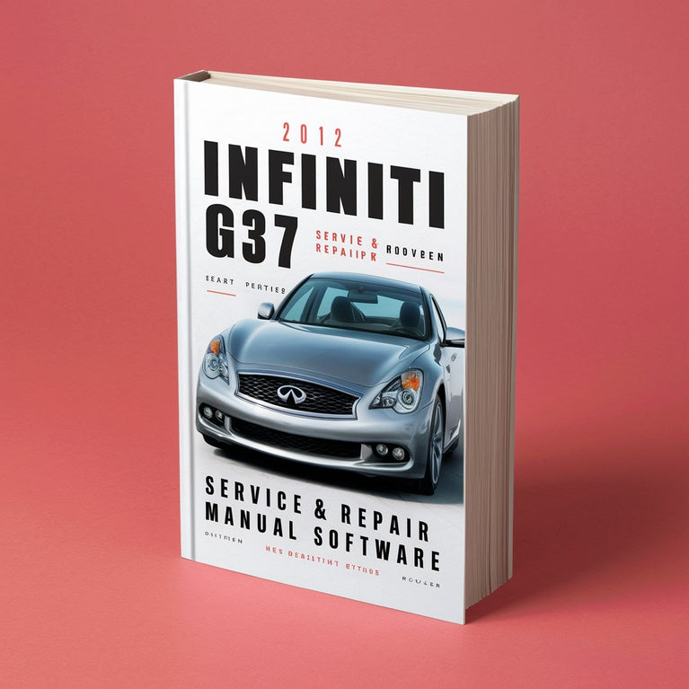 2012 Infiniti G37 Service & Repair Manual Software