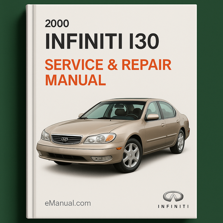2000 Infiniti I30 Service & Repair Manual Software