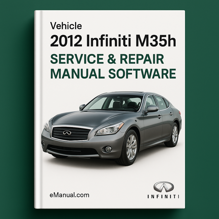 2012 Infiniti M35H Service- und Reparaturhandbuch-Software