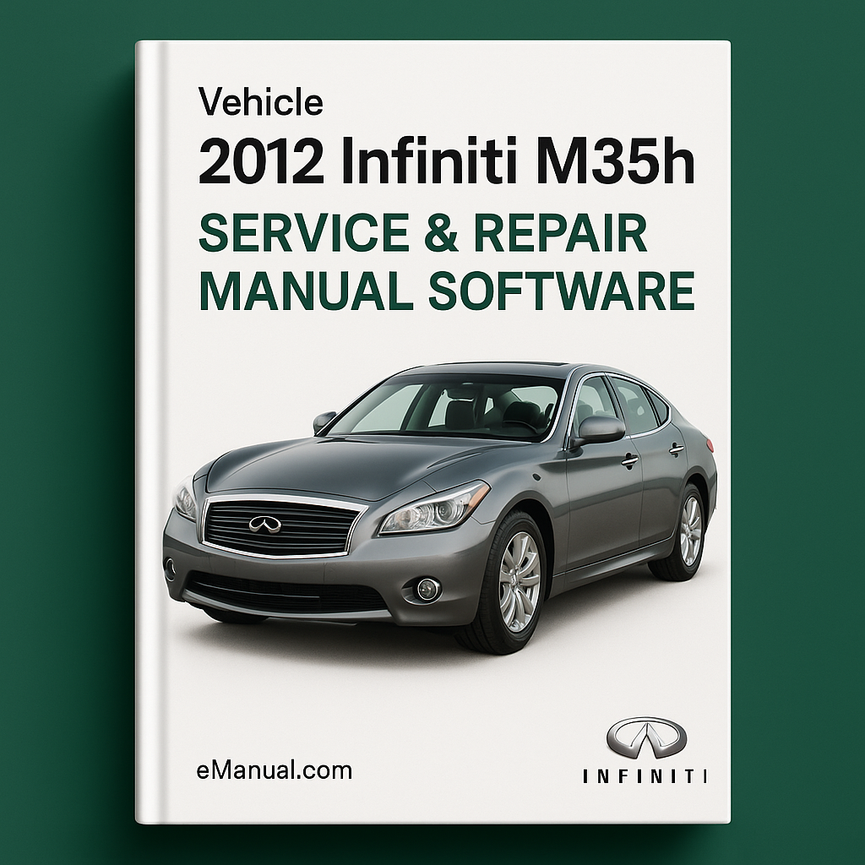 2012 Infiniti M35H Service- und Reparaturhandbuch-Software