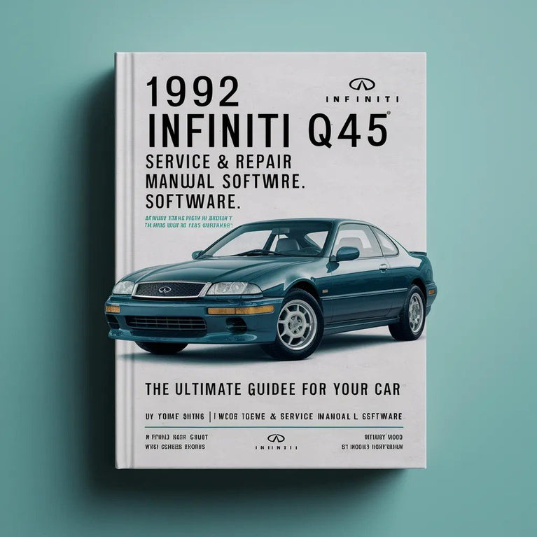 1992 Infiniti Q45 Service & Repair Manual Software