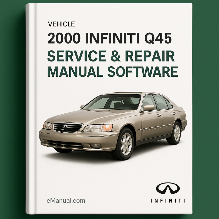 2000 Infiniti Q45 Service- und Reparaturhandbuch-Software