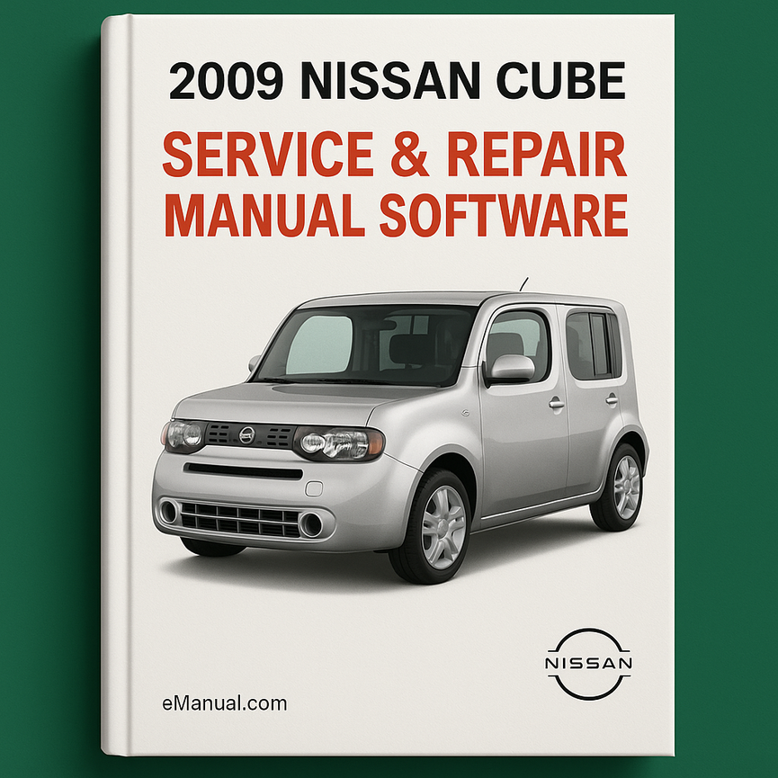 2009 Nissan Cube Service- und Reparaturhandbuch-Software
