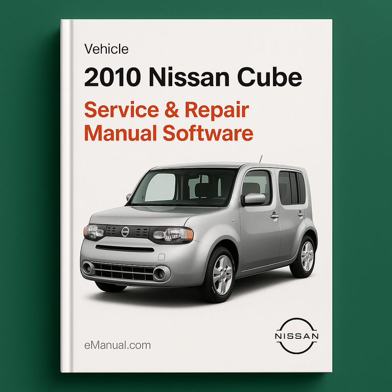 2010 Nissan Cube Service- und Reparaturhandbuch-Software