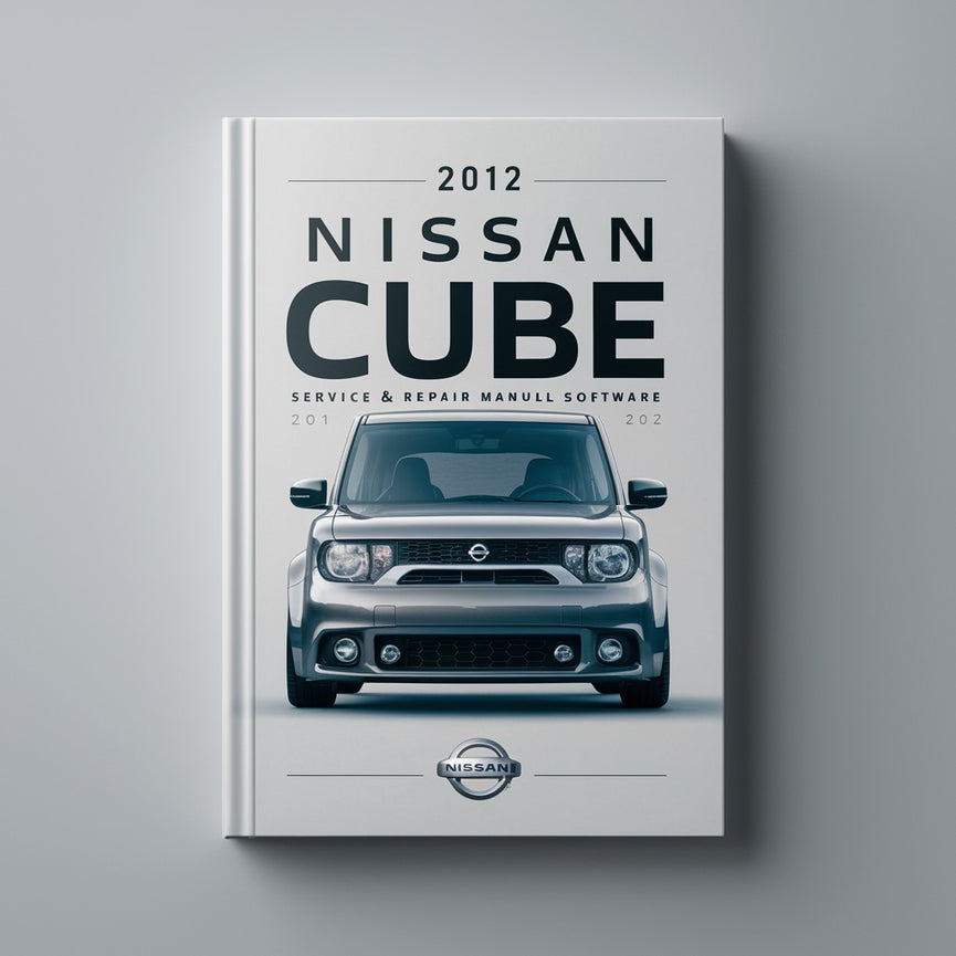 2012 Nissan Cube Service & Repair Manual Software