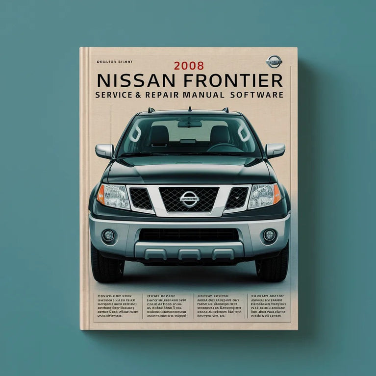 2008 Nissan Frontier Service- und Reparaturhandbuch-Software