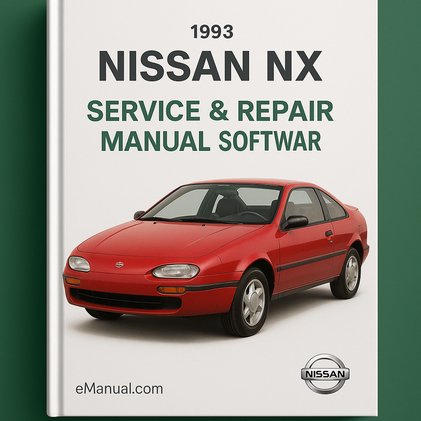 1993 Nissan NX Service & Repair Manual Software