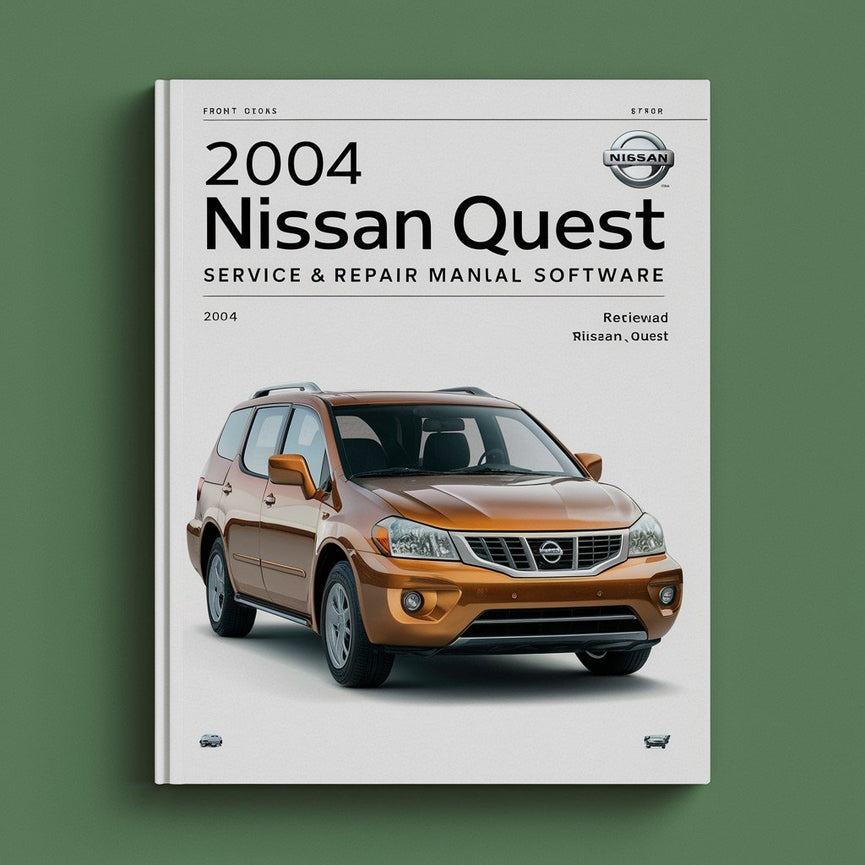 2004 Nissan Quest Service- und Reparaturhandbuch-Software