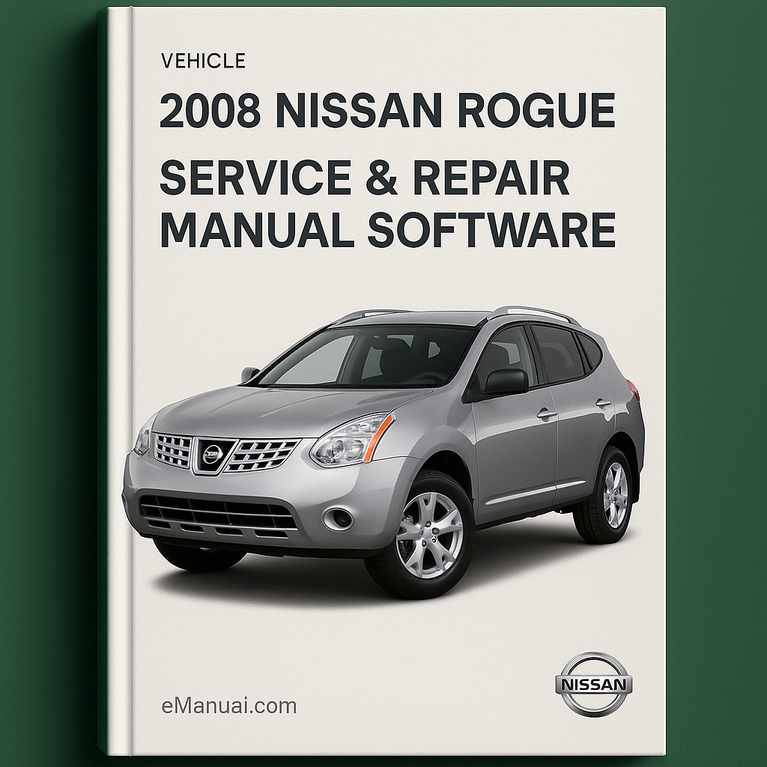 2008 Nissan Rogue Service & Repair Manual Software