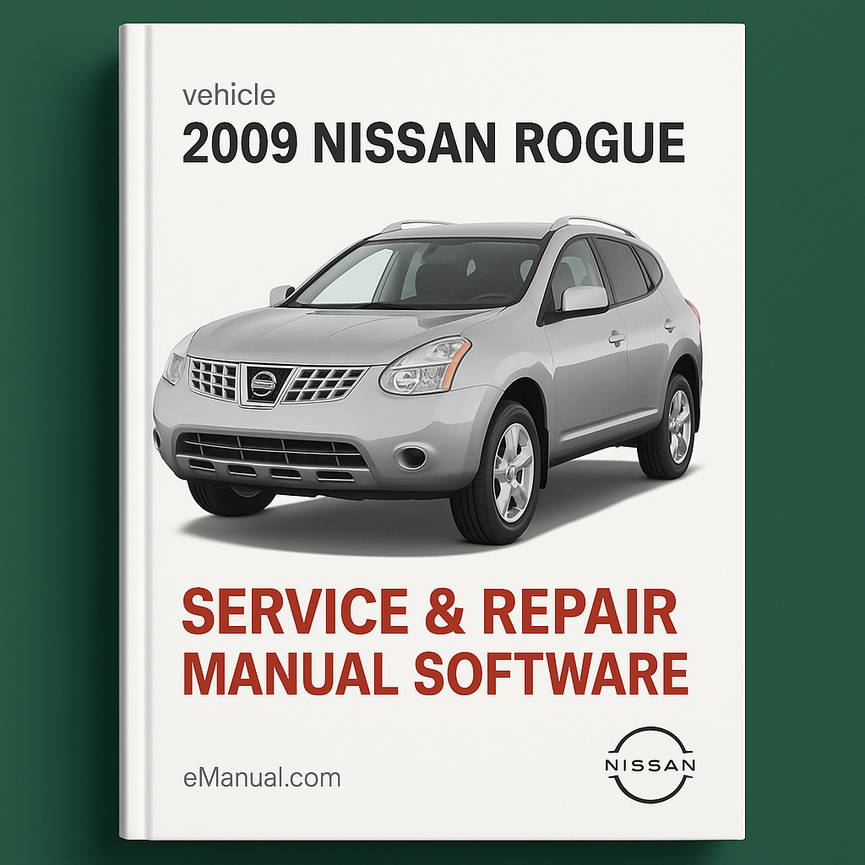 2009 Nissan Rogue Service- und Reparaturhandbuch-Software