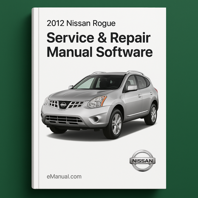2012 Nissan Rogue Service & Repair Manual Software