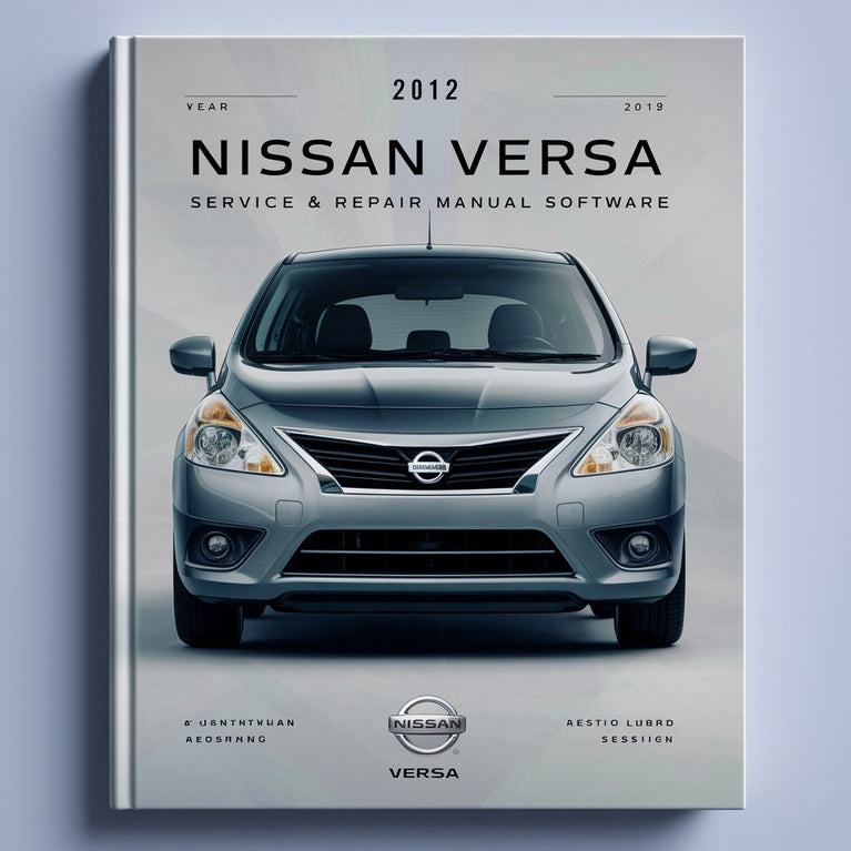 2012 Nissan Versa Service & Repair Manual Software