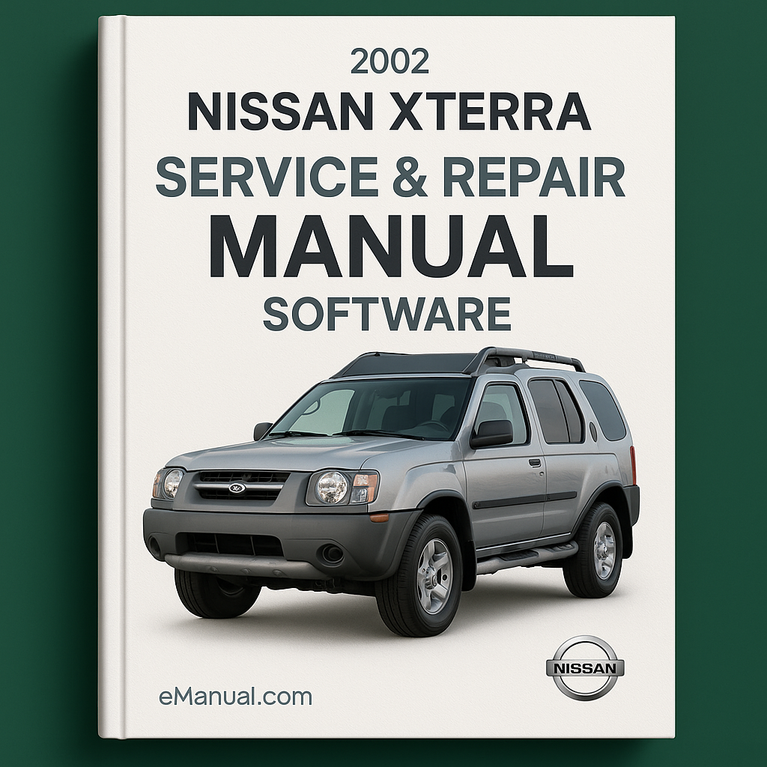 2002 Nissan Xterra Service & Repair Manual Software