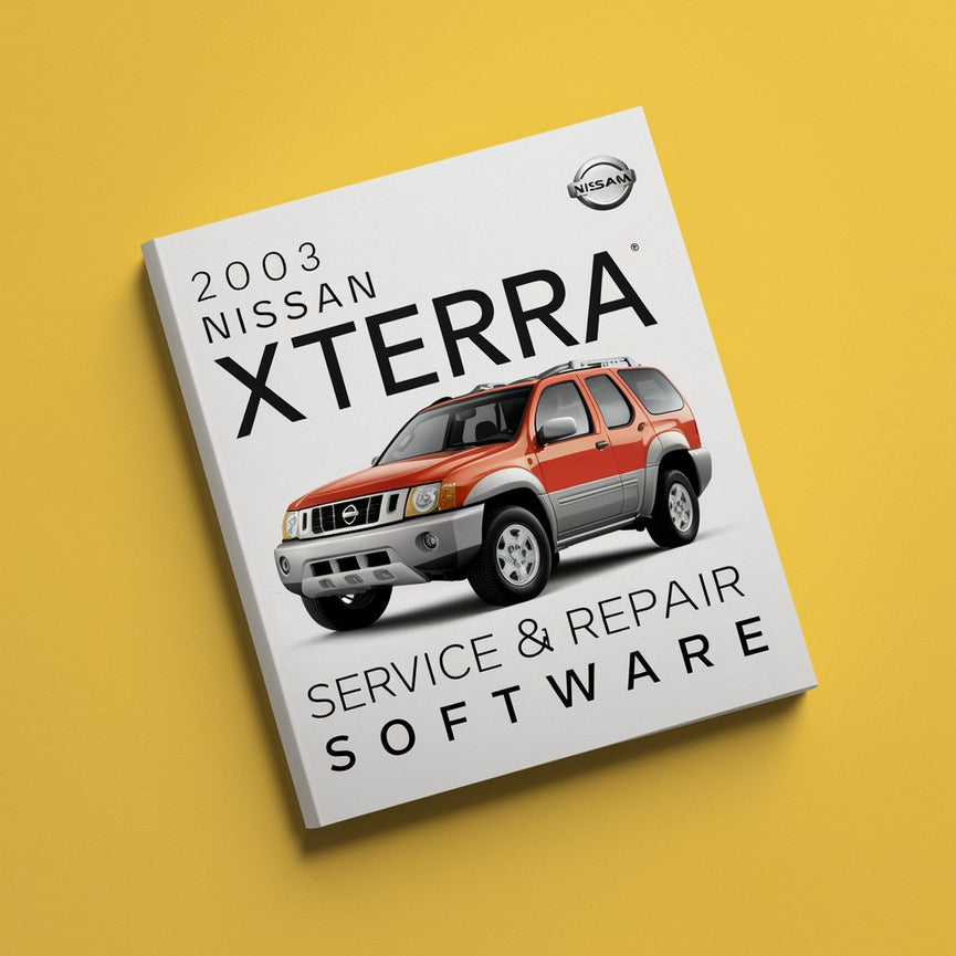 2003 Nissan Xterra Service- und Reparaturhandbuch-Software