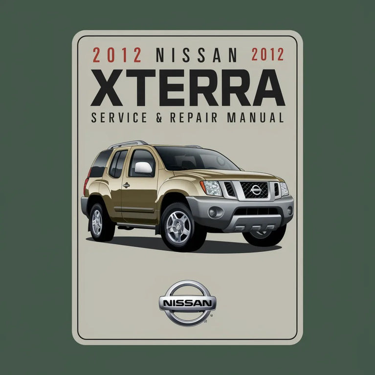 Manual de servicio y reparación del Nissan Xterra 2012