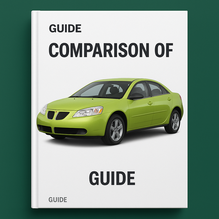 Manual de servicio y reparación de Pontiac G6 2007
