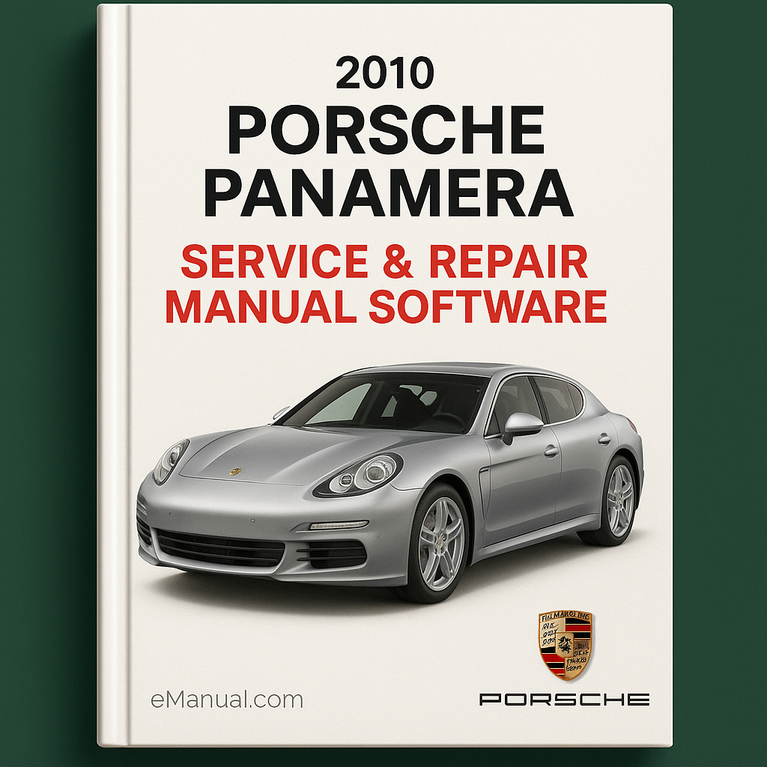 2010 Porsche Panamera Service & Repair Manual Software