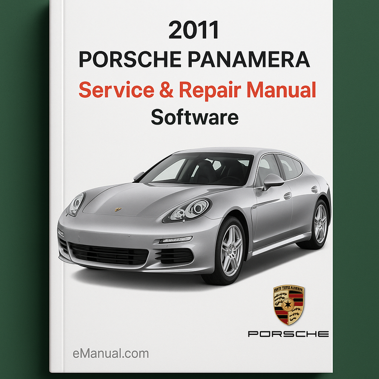 2011 Porsche Panamera Service & Repair Manual Software
