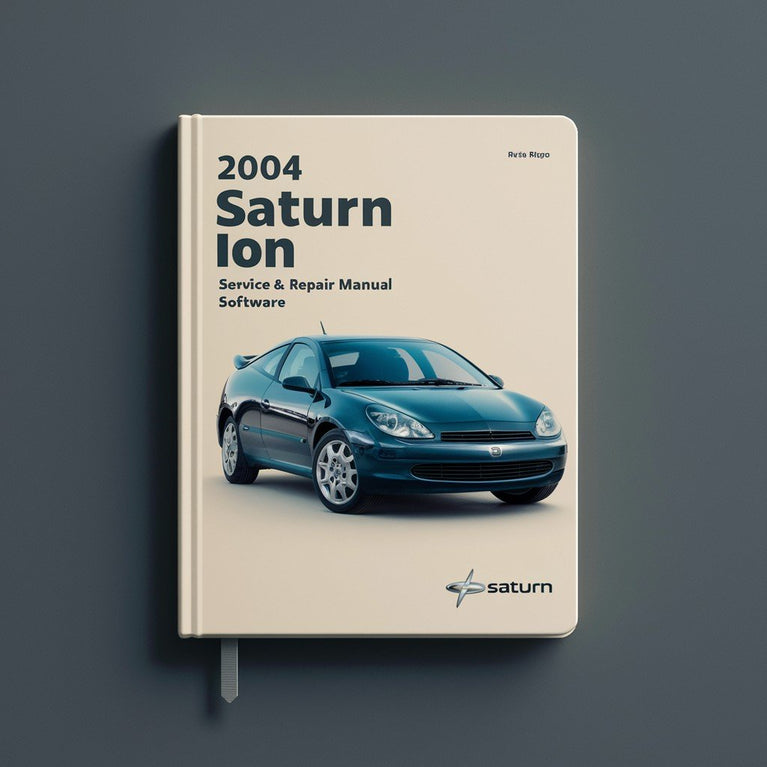 2004 Saturn ION Service- und Reparaturhandbuch-Software