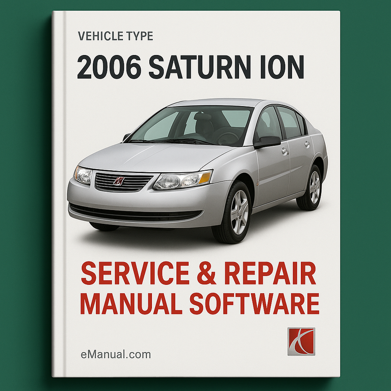 2006 Saturn ION Service & Repair Manual Software