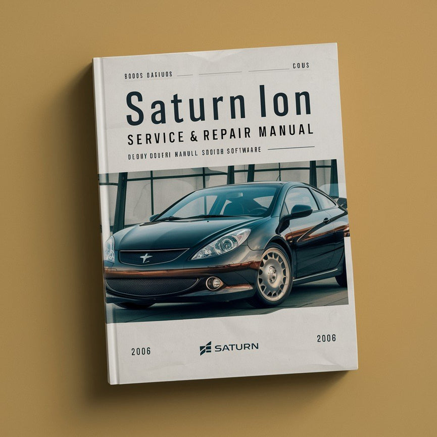 2006 Saturn ION Service- und Reparaturhandbuch-Software