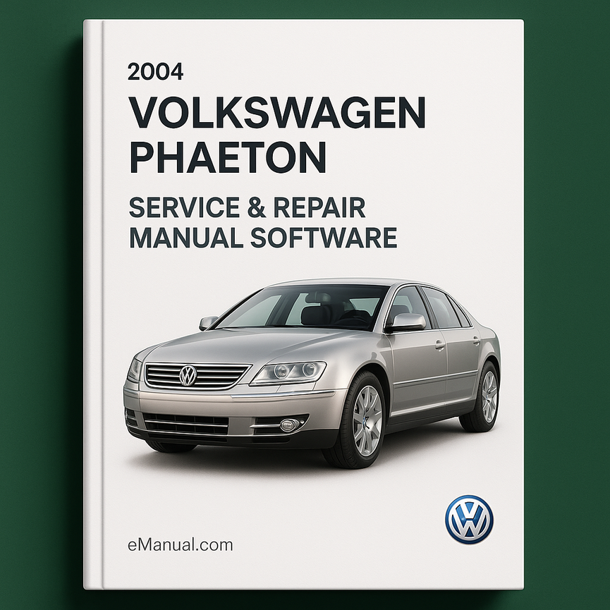 Manual de servicio y reparación de Volkswagen Phaeton 2004