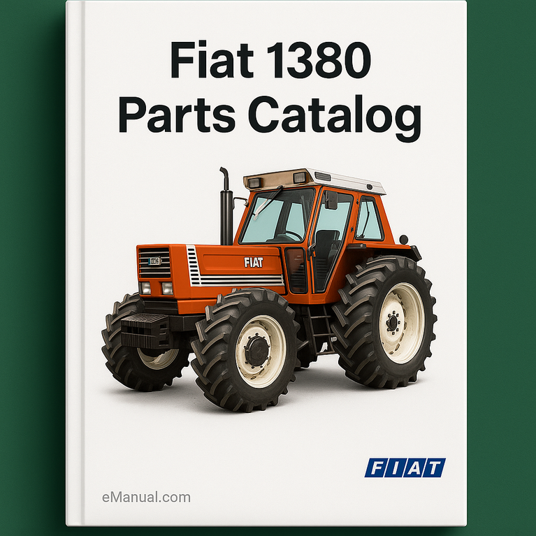 Fiat 1380 Ersatzteilkatalog