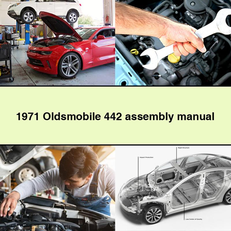 1971 Oldsmobile 442 assembly Manual