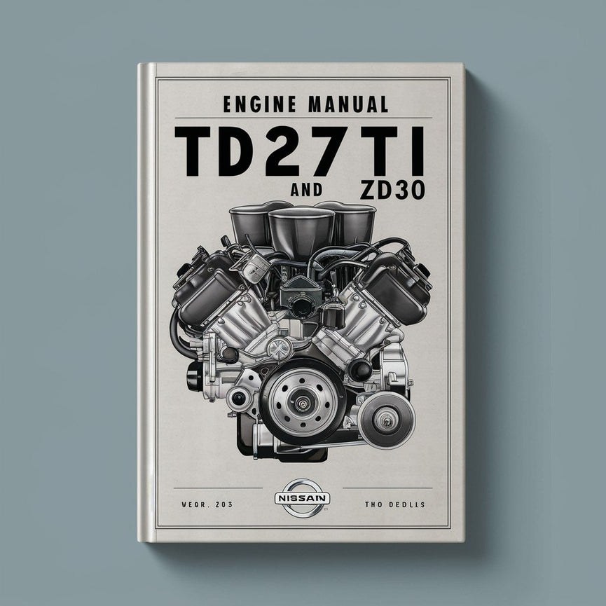 Manual del motor Nissan TD27ti y ZD30