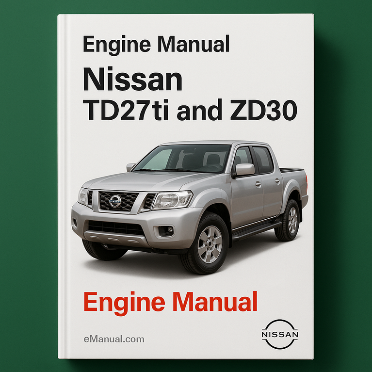 Motorhandbuch Nissan TD27ti und ZD30