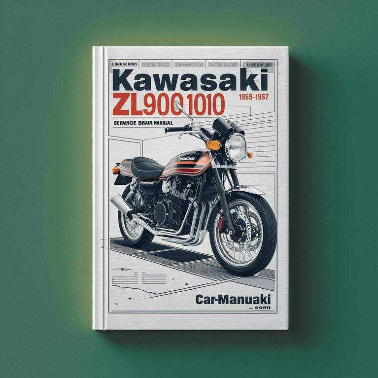 Manual de servicio y reparación de Kawasaki ZL900-1000 1985-1987