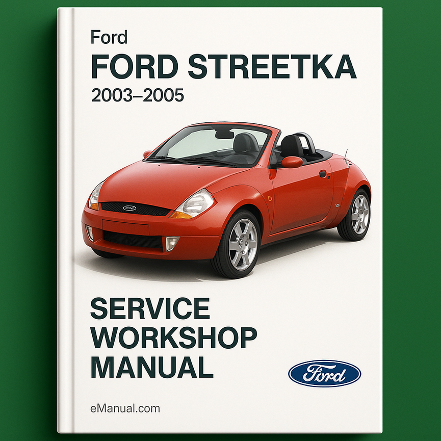 Manual de taller y servicio del Ford Streetka 2003-2005