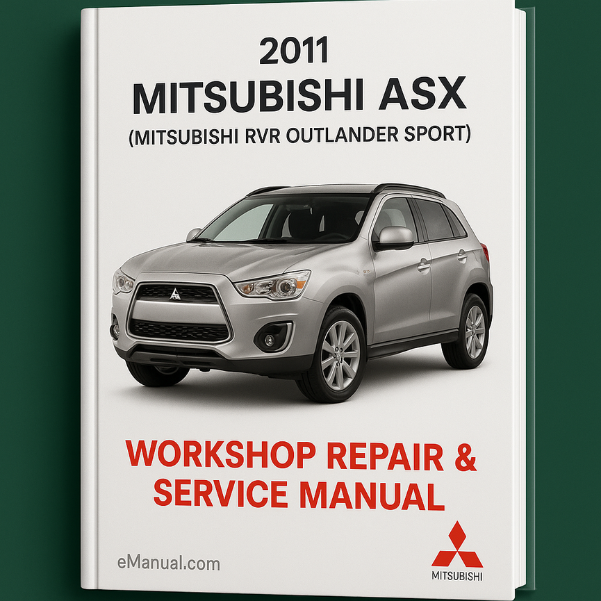 2011 Mitsubishi ASX (Mitsubishi RVR Outlander Sport) Workshop Repair & Service Manual (MUT-III) [950MB Complete & Informative for DIY Repair]