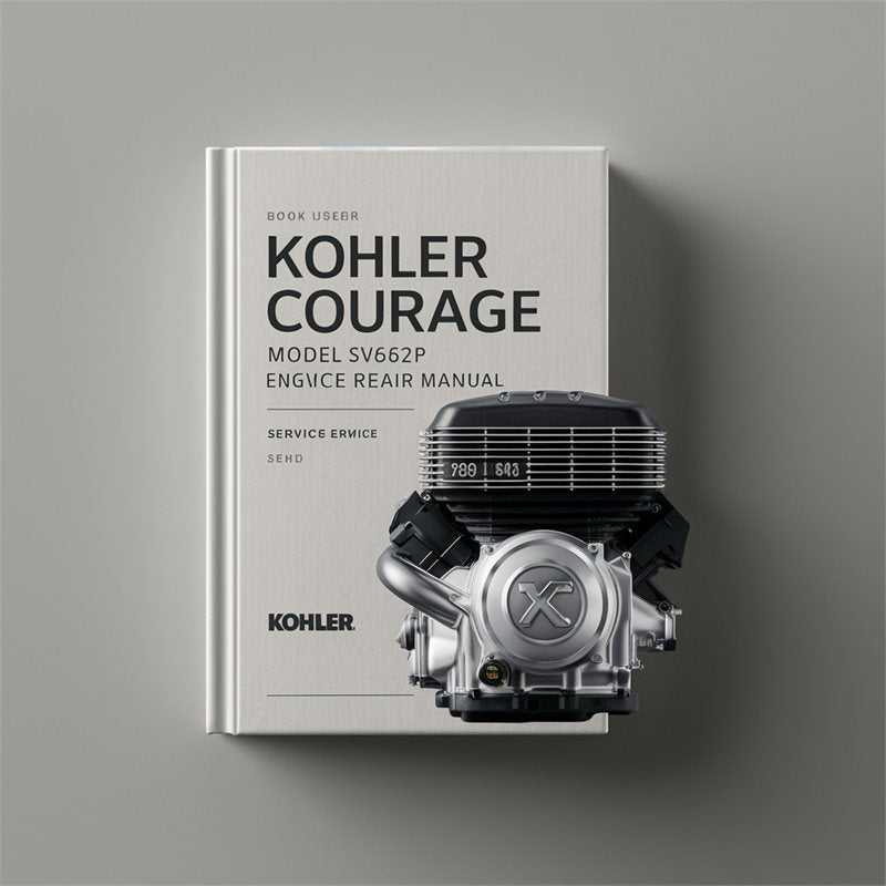 Kohler Courage Series Model SV620 22HP Engine Service Repair Workshop Manual PDF