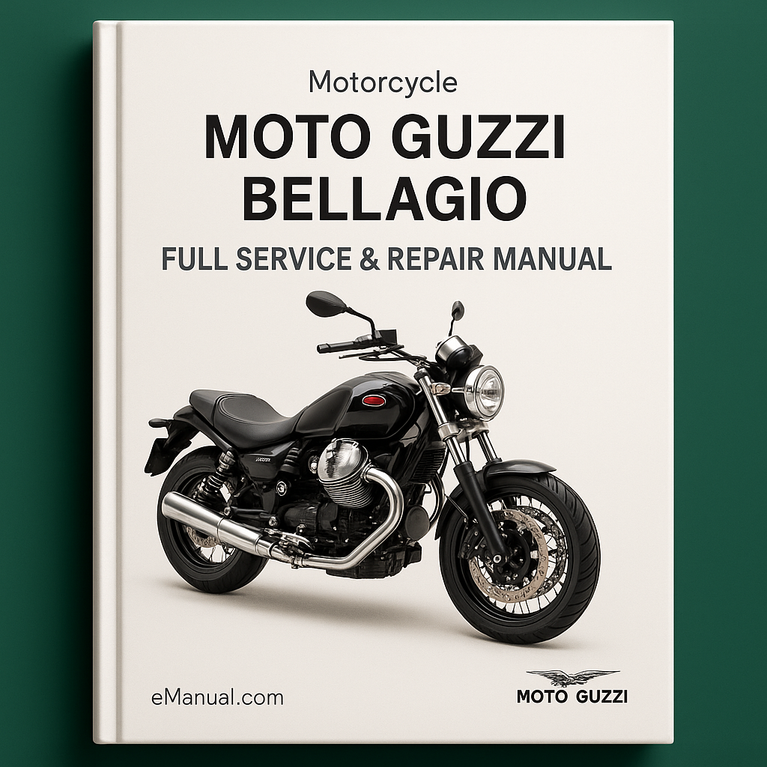 Moto Guzzi Bellagio - Komplettes Service- und Reparaturhandbuch