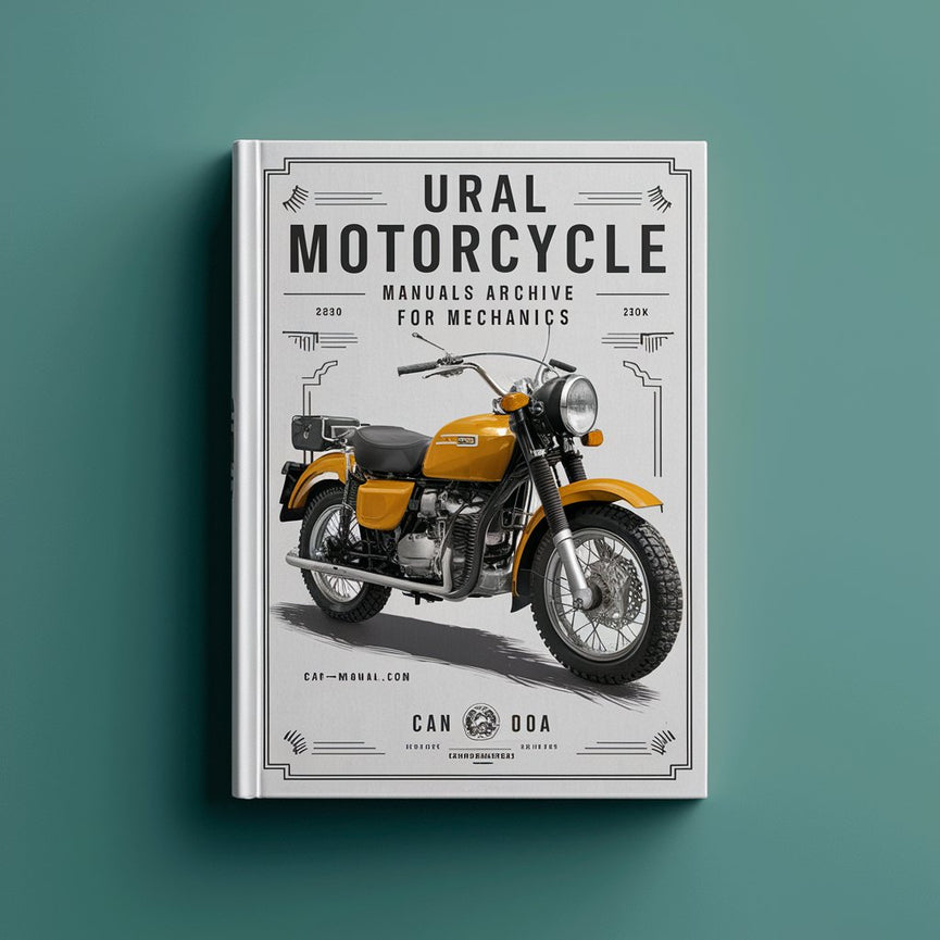 Ural Motorrad Handbücher Archiv für Mechaniker