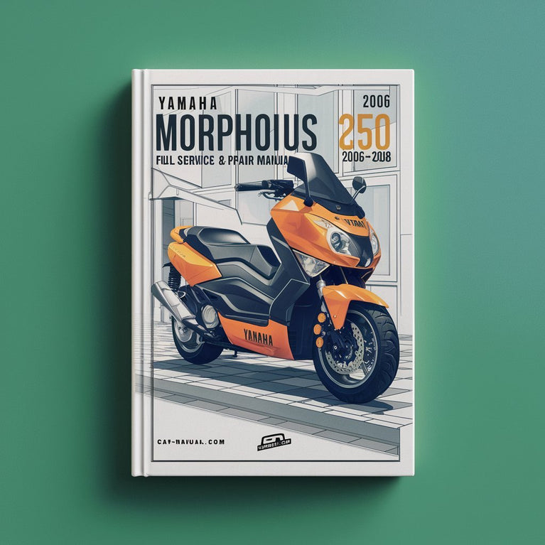 Yamaha CP250 MORPHOUS 250 Vollständiges Wartungs- und Reparaturhandbuch 2006-2008