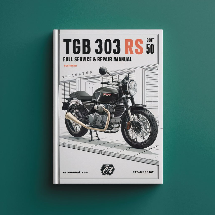 TGB 303 RS 150 Vollständiges Service- und Reparaturhandbuch